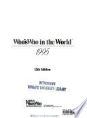 Who's Who in the World, 1995