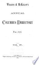Wiggins & McKillop's Annual Columbus Directory for