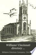 Williams' Cincinnati Directory ...