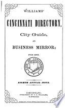 Williams' Cincinnati (Hamilton County, Ohio) City Directory