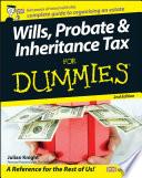 Wills, Probate, and Inheritance Tax For Dummies