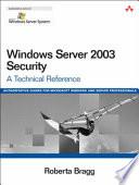 Windows Server 2003 Security