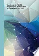 WIPO Academy Education and Training Programs Portfolio - 2019 (French version)