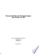 Wisconsin Self-help Lake Monitoring Program Data Summary ...