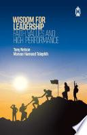 Wisdom for Leadership