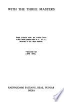With the Three Masters: 1948-1956. 1st ed