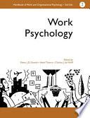 Work Psychology