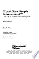World Class Supply Management