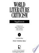 World Literature Criticism: Aeschylus-King