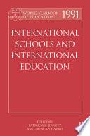World Yearbook of Education 1991