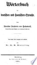 Wörterbuch der deutschen und spanischen Sprache