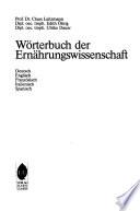 Wörterbuch der Ernährungswissenschaft