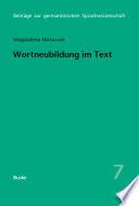 Wortneubildung im Text