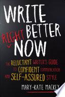 Write Better Right Now