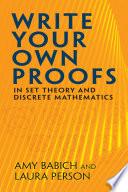 Write Your Own Proofs