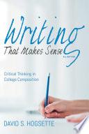 Writing That Makes Sense, 2nd Edition