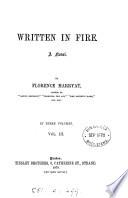 Written in fire