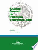 X Censo General de Población y Vivienda, 1980. Estado de Querétaro. Volumen I. Tomo 22