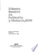 X censo general de población y vivienda, 1980