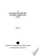 X Coloquio de Historia Canario-Americana (1992)