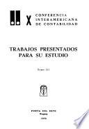 X Conferencia Interamericana de Contabilidad