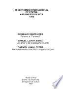XI Certamen Internacional de Poesía Arcipreste de Hita, 1989