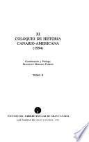 XI Coloquio de Historia Canario-Americana (1994)