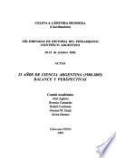 XIII Jornadas de Historia del Pensamiento Científico Argentino