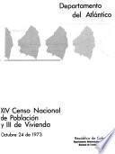 XIV [i.e. Decimocuarto] censo nacional de población y III de vivienda, 24 de octubre, 1973: Bolivar