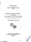 XV[th] Conferencia Sanitaria Panamericana; X[th] Reunion del Comite Regional de la OMS para las Americas, San Juan, Puerto Rico, 21 de septiembre-3 octubre de 1958