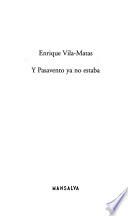 Y Pasavento ya no estaba