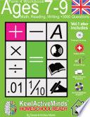 Year 4, Ages 7-9 Math, Reading, Writing Practice Workbook - Vol1, 3000 Questions