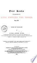 Year Books of the Reign of King Edward the Third ...