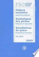 Yearbook of Fishery Statistics 2003