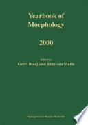 Yearbook of Morphology 2000