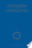 Yearbook of the European Convention on Human Rights/Annuaire de la convention europeenne des droits de l'homme, Volume 42 (1999)