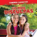 Yo pido disculpas (I Say I'm Sorry)