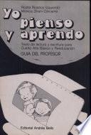 yo pienso y aprendo