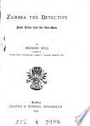 Zambra the detective, by Headon Hill