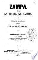 Zampa, ó sea La esposa de mármol melodrama tragi-cómico en tres actos música del maestro Herold