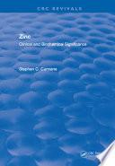 Zinc Clinical and Biochemical Significance