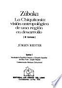 Zúbaka: Vocabulario español-chiquito y chiquito-español